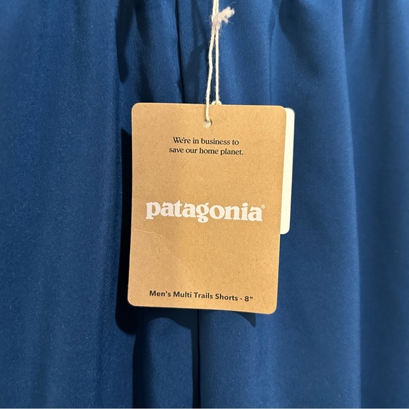 Patagonia Multi Trails Shorts – Men’s Small – Lagom Blue – 8" Inseam – Run – NWT - Picture 3 of 5